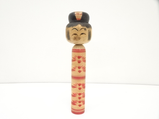 TRADITIONAL JAPANESE CRAFT / KOKESHI DOLL (30.8 cm)/ ARTISAN WORK